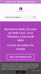 Mobile Screenshot of barcelonareiki.es